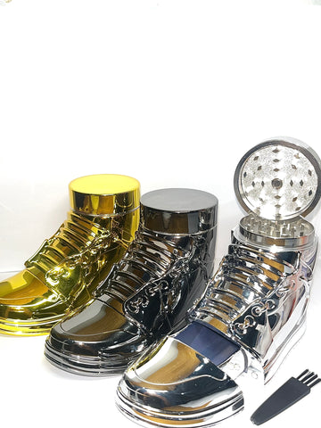 Grinder shoes metal