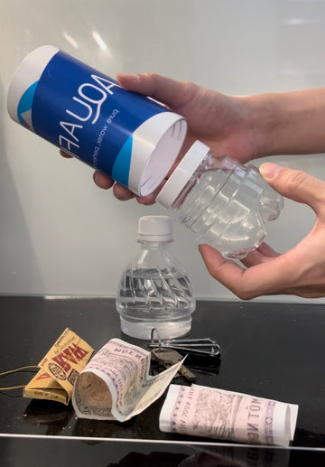 Bottle hiden