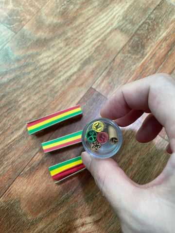 Handmade cardboard three color - Unique