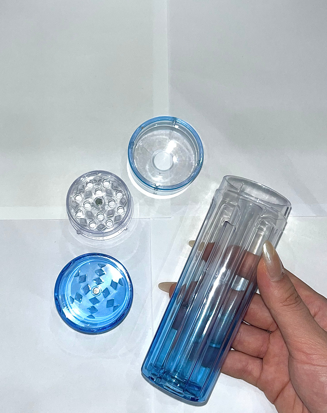 Plastic 3 in 1 grinder for cook
